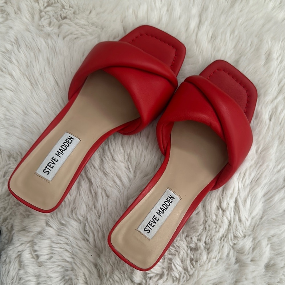 Steve Madden Red Women's Shoes